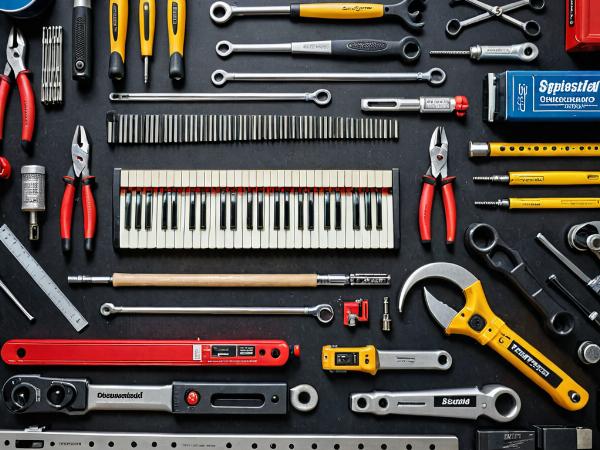 Piano service tools and equipment
